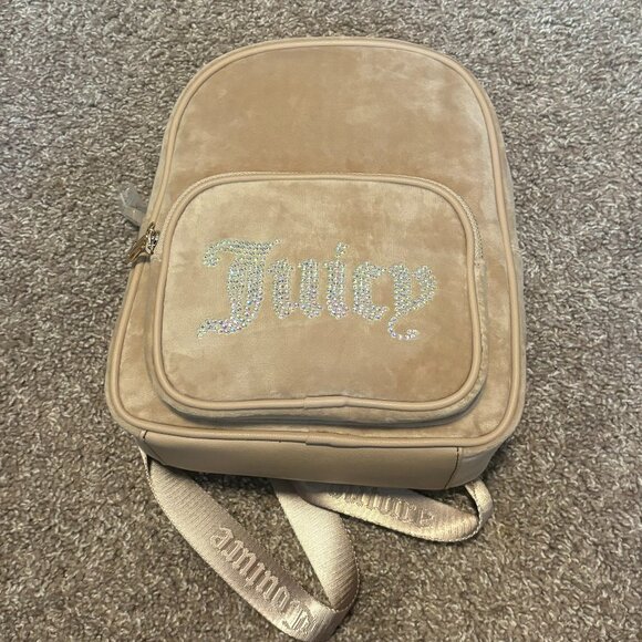 Juicy Couture Obsession Backpack: Cafe (NWT) - Picture 1 of 6